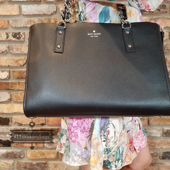 Kate Spade Andee Cobble Hill Shoulder Tote Black Handbag Christmas ❗️ SALE ❗️ - Picture 4 of 9